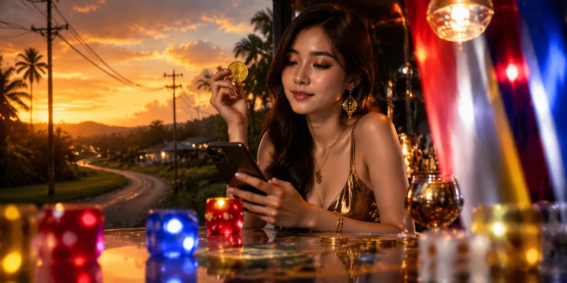 Permainan dadu Malaysia dengan suasana hiburan dan reka bentuk moden