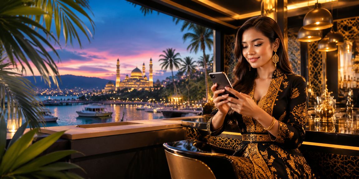 Pengguna Terengganu memasang aplikasi kasino mudah alih mrcoin88 pada telefon Android